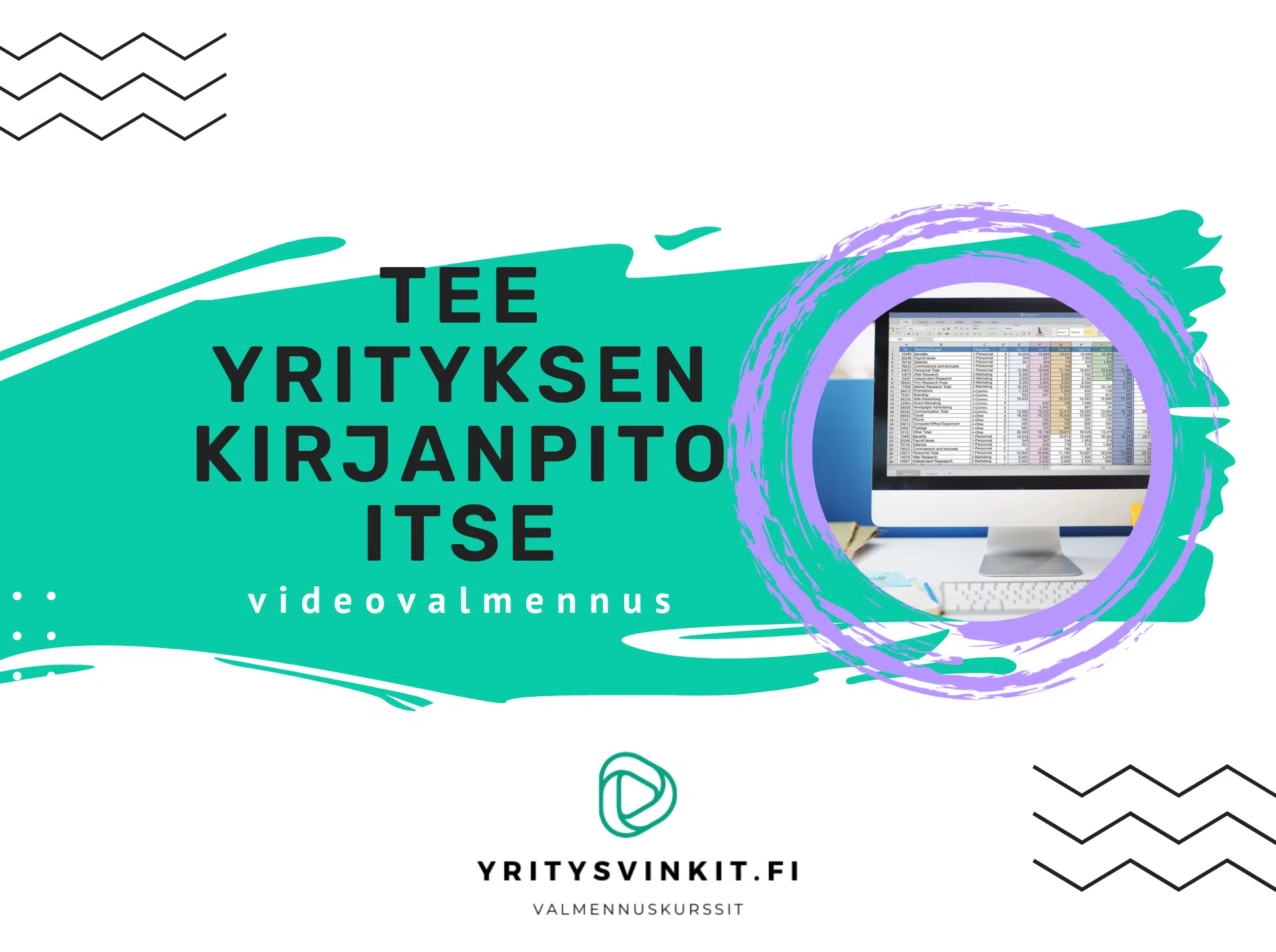 Tee yrityksen kirjanpito itse - videovalmennus